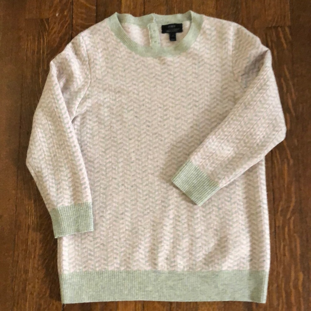 Women’s M J Crew 100% Italian Cashmere Sweater